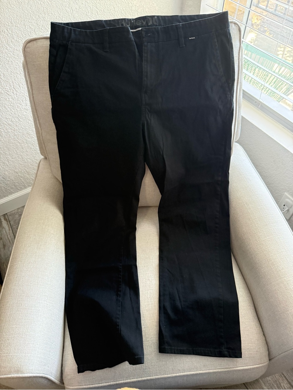 Hurley Black Men’s Chino Pants